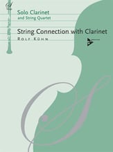 STRING CONNECTION WITH CLARINET CLARINET/ STRING QUARTET cover